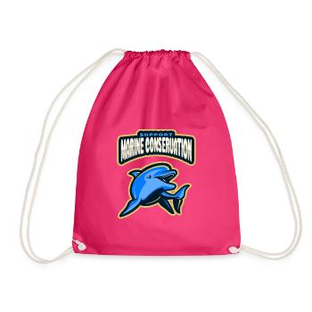 Marine Conservation - Sac de sport léger - fuchsia - Devant