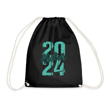 Abitur Jeunes Filles Abi Abitur 2024 - Sac de sport léger - noir - Devant