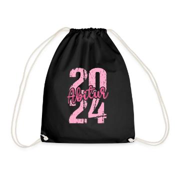 Abitur Jeunes Filles Abi Abitur 2024 - Sac de sport léger - noir - Devant