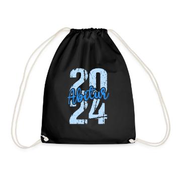 Abitur Young Girls Abitur Abitur 2024 - Drawstring Bag - black - Front