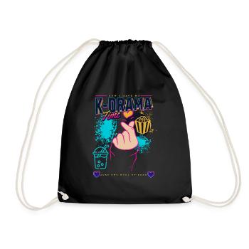 K-Drama Lover Drôle KDrama Maman - Sac de sport léger - noir - Devant