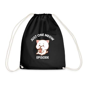 K-Drama Lover Funny KDrama Mom - Drawstring Bag - black - Front
