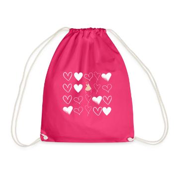 K-Drama Lover Drôle KDrama Maman - Sac de sport léger - fuchsia - Devant