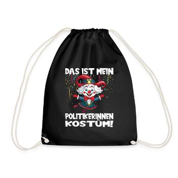 Carnival Costume Carnival Carnival - Drawstring Bag - black - Front