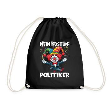 Carnival Costume Carnival Carnival - Drawstring Bag - black - Front
