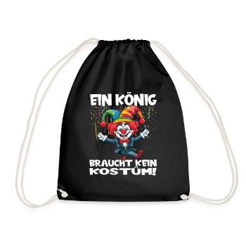 Carnival Costume Carnival Carnival - Drawstring Bag - black - Front