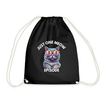 K-Drama Lover Funny KDrama Mom - Drawstring Bag - black - Front