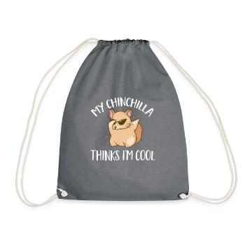 Chinchilla - Turnbeutel - Grau - Vorne