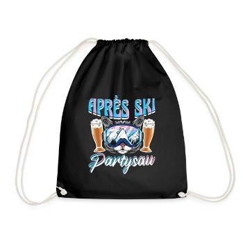 Après Ski Partysau Apres Ski - Turnbeutel - Schwarz - Vorne