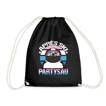Après Ski Partysau Apres Ski - Turnbeutel - Schwarz - Vorne