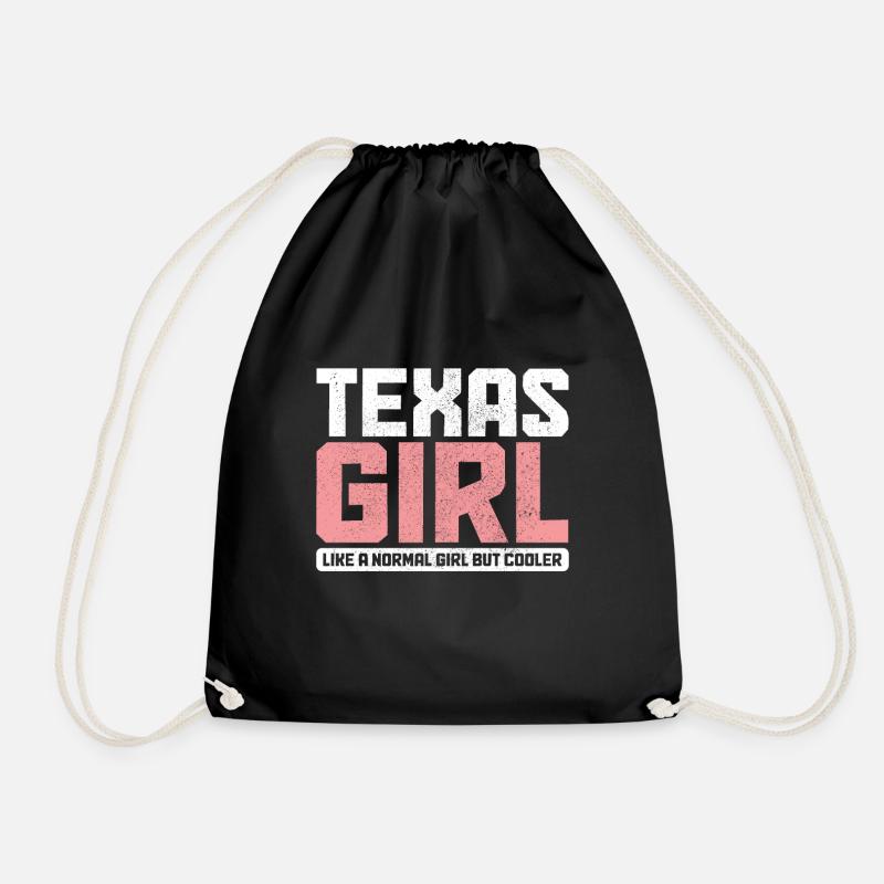 Texas - Turnbeutel - Schwarz