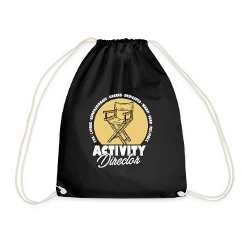 Proud Activity Director Appreciation Professional - Turnbeutel - Schwarz - Vorne