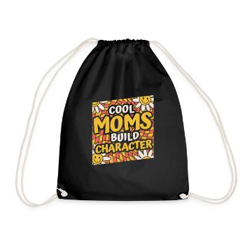Maman Soutien Maman - Sac de sport léger - noir - Devant