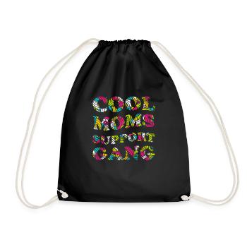 Maman Soutien Maman - Sac de sport léger - noir - Devant