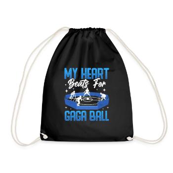 Ballon Dodgeball Hexagon Pit Sports Gaga - Sac de sport léger - noir - Devant