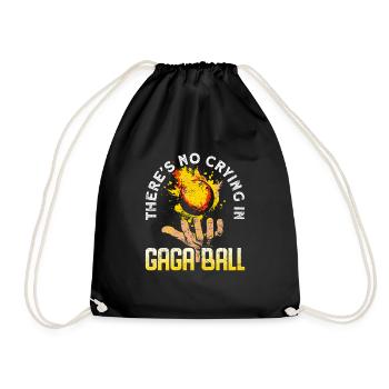 Ballon Dodgeball Hexagon Pit Sports Gaga - Sac de sport léger - noir - Devant