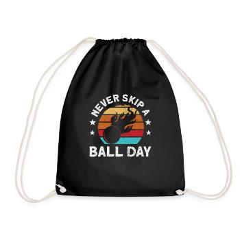 Ballon Dodgeball Hexagon Pit Sports Gaga - Sac de sport léger - noir - Devant