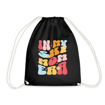 À l’époque de ma mère de skieuse - Sac de sport léger - noir - Devant