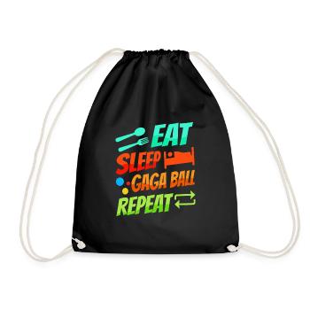 Ballon Dodgeball Hexagon Pit Sports Gaga - Sac de sport léger - noir - Devant