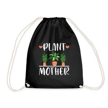 Plante Mère Mère Jardin Plantes Fleur - Sac de sport léger - noir - Devant