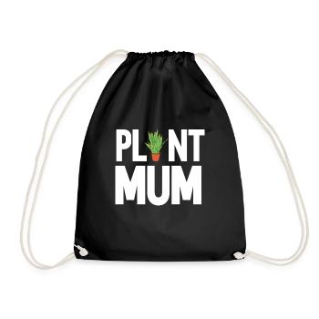 Plante Mère Mère Jardin Plantes Fleur - Sac de sport léger - noir - Devant