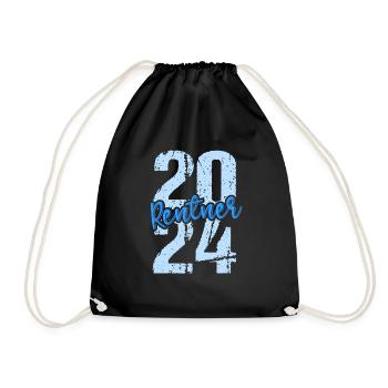 Retirement Pension Pensioner Pensioner Pension 2024 - Drawstring Bag - black - Front