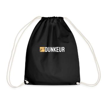 Dunkeur. Pour les fans de basket et de dunk - Sac de sport léger - noir - Devant