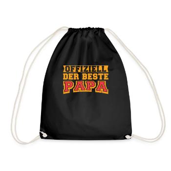 Vater Papa Meilleur Papa - Sac de sport léger - noir - Devant