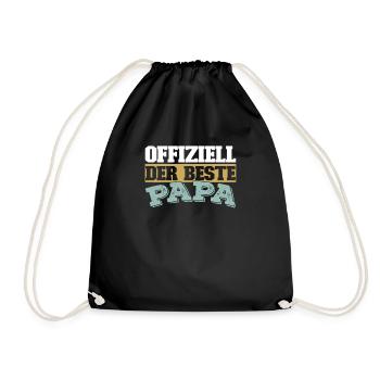 Vater Papa Meilleur Papa - Sac de sport léger - noir - Devant