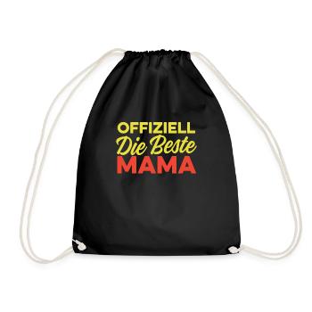 Mama Mutter Meilleure Maman - Sac de sport léger - noir - Devant