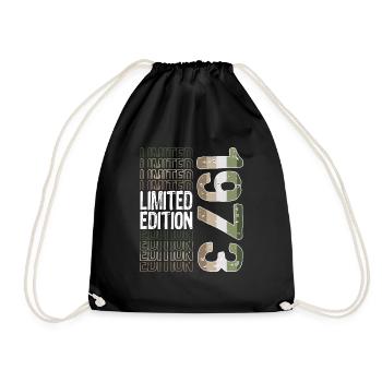 Edition limitée depuis 1973 Anniversaire Millésime 1973 - Sac de sport léger - noir - Devant