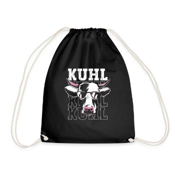 Kuhl Kuh - Turnbeutel - Schwarz - Vorne