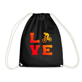 VTT Femme Hommes Cyclisme Cyclisme VTT - Sac de sport léger - noir - Devant