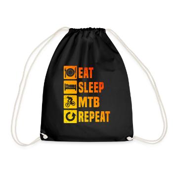 Cyclisme Cyclisme VTT Cycliste - Sac de sport léger - noir - Devant