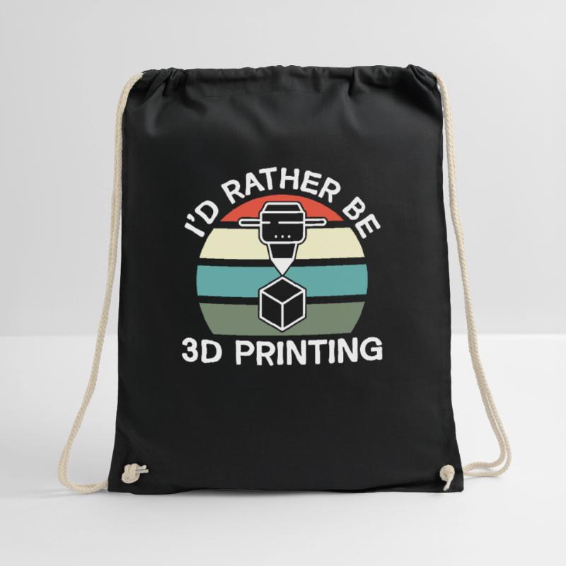 3D Printer 3D Printing Drawstring Bag