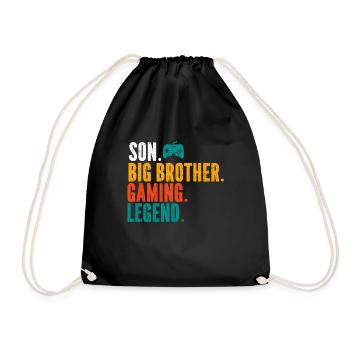 Big Brother Video Gamer New Brother Gaming - Sac de sport léger - noir - Devant