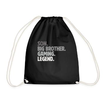 Big Brother Video Gamer New Brother Gaming - Sac de sport léger - noir - Devant
