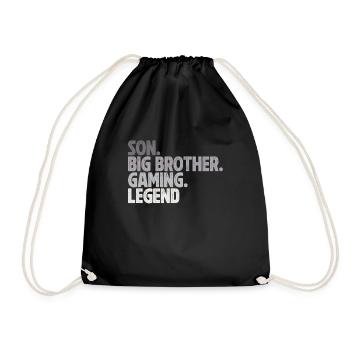 Big Brother Video Gamer New Brother Gaming - Sac de sport léger - noir - Devant