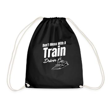 Ne jouez pas avec un - Sac de sport léger - noir - Devant