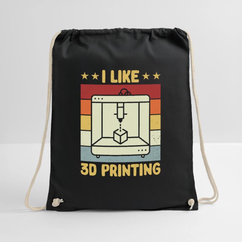 3D Printer 3D Printing Drawstring Bag