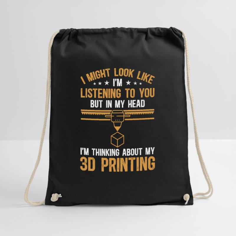 3D Printer 3D Printing Drawstring Bag