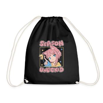 Anime Manga Anime Birthday Girl - Drawstring Bag - black - Front