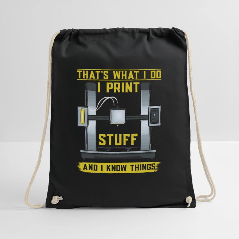3D Printer 3D Printing Drawstring Bag