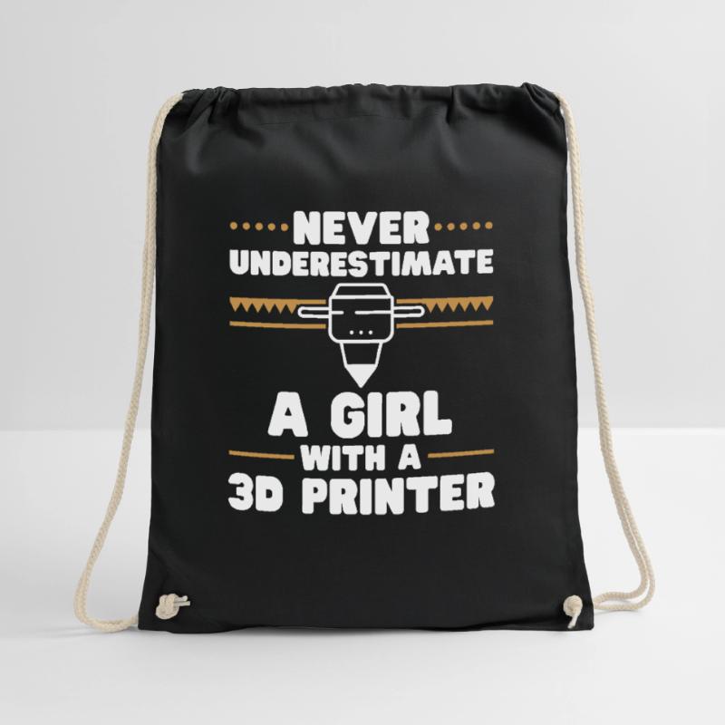 3D Printer 3D Printing Drawstring Bag