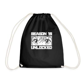 Anime Manga Anime Birthday Girl - Drawstring Bag - black - Front