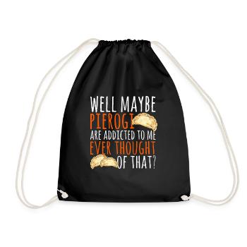 Pierogi polonais - Sac de sport léger - noir - Devant