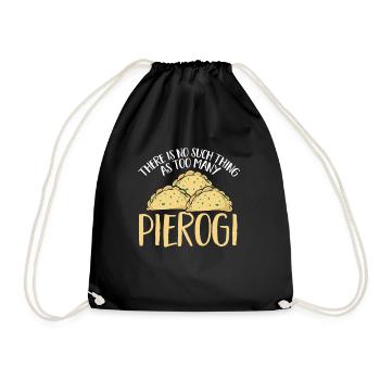 Pierogi polonais - Sac de sport léger - noir - Devant