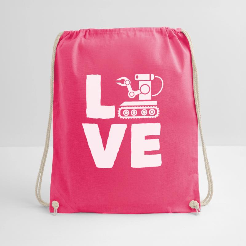 Robotics Robot Programmer Drawstring Bag