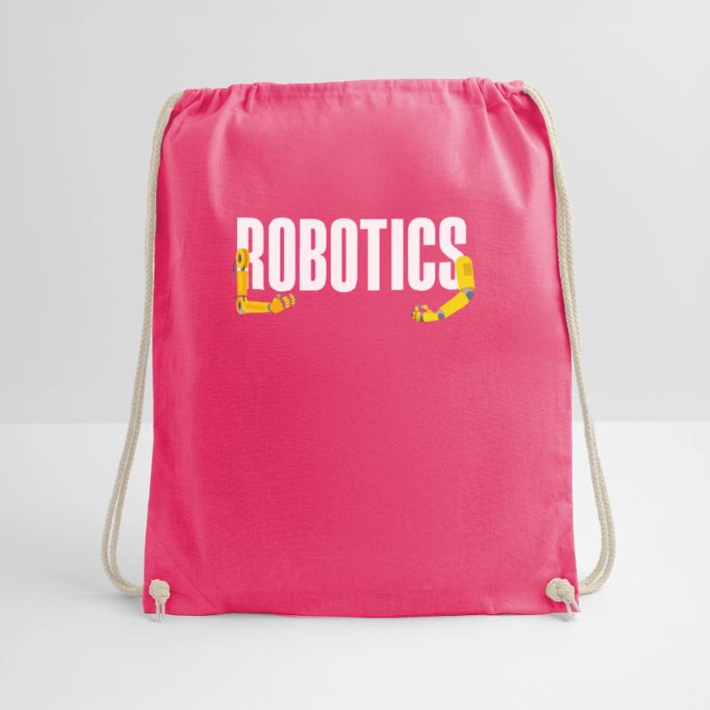 Robotics Robot Programmer Drawstring Bag