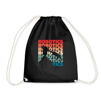 Programmeur de robots robotiques - Sac de sport léger - noir - Devant